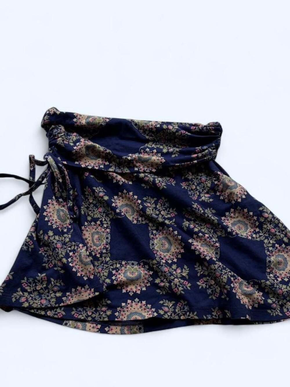Patagonia Lithia Convertible Floral Skirt Halter Top Y2K Sz S